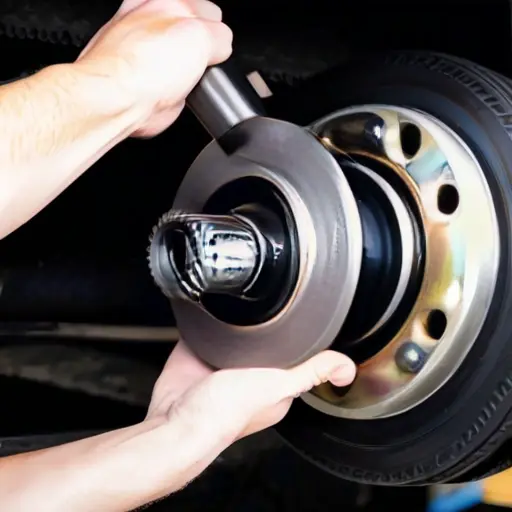 Замена заднего ступичного подшипника на полноприводных кроссоверах (выпрессовка привода из ступицы)