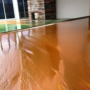 Использование эпоксидных наливных грунтов для создания эффекта толстого стекла и скрытия микродефектов старого металла